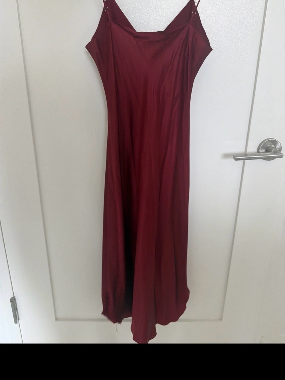 Nili Lotan crimson short cami dress size S never worn - Picture 4 of 4